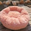 Soft Plush Donut Pet Bed