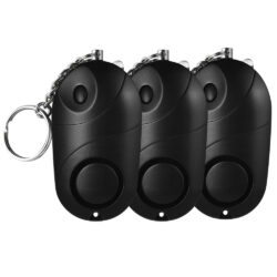 3PCS Personal Alarm Keychain for Self Defense