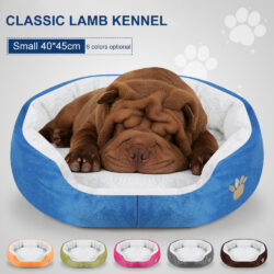 Warm Double-Cushion Soft Pet Bed