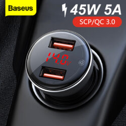 Baseus 45W Dual USB Car Charger