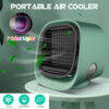 Mini Portable Air Cooler, Humidifier and Purifier with Water Tank